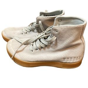NOBULL High Top Suede Trainer CrossFit Gray Size 6